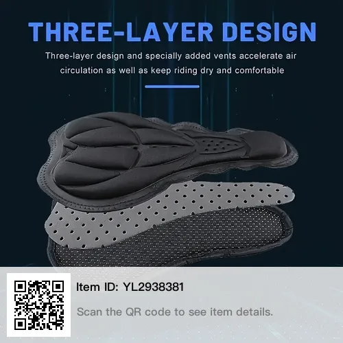 Bike Seat Cover - Comfortable Gel Pad thumbnail
