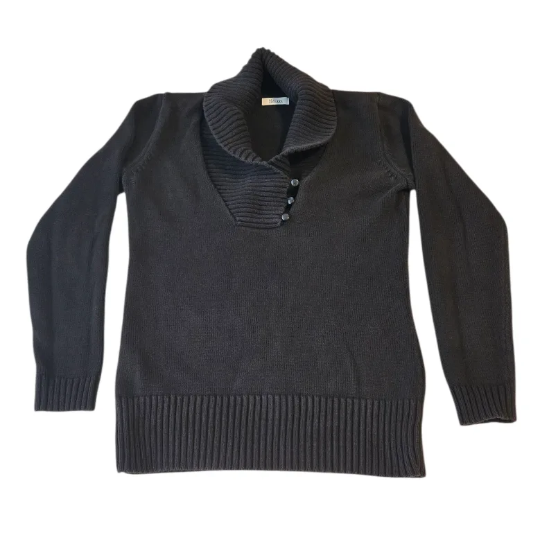 Liz & Co. Cowl Neck Sweater Small thumbnail