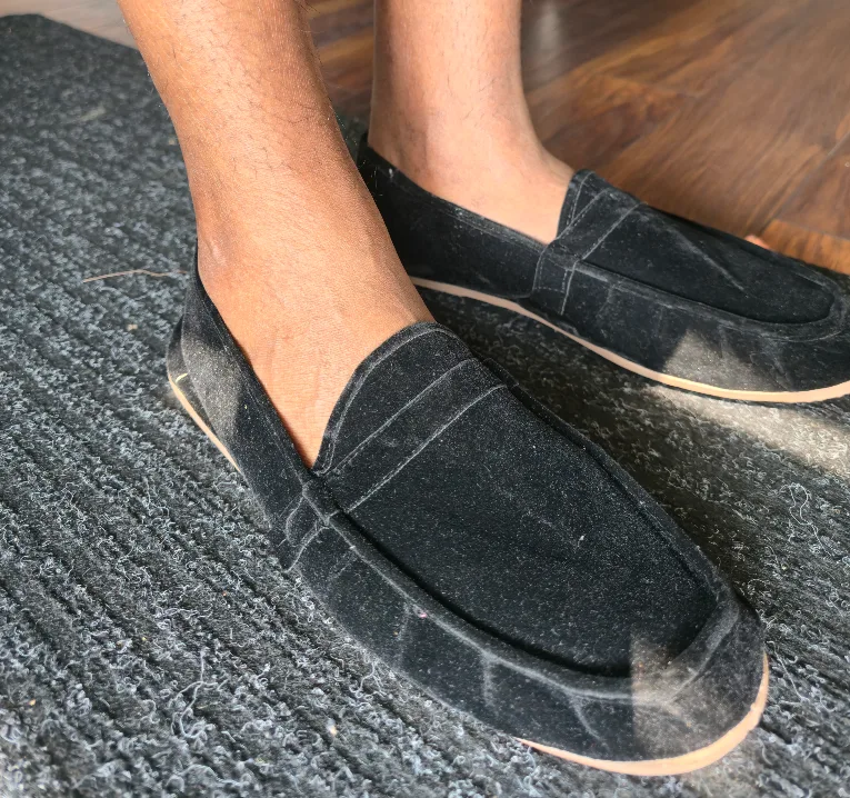 Black Suede Loafers thumbnail
