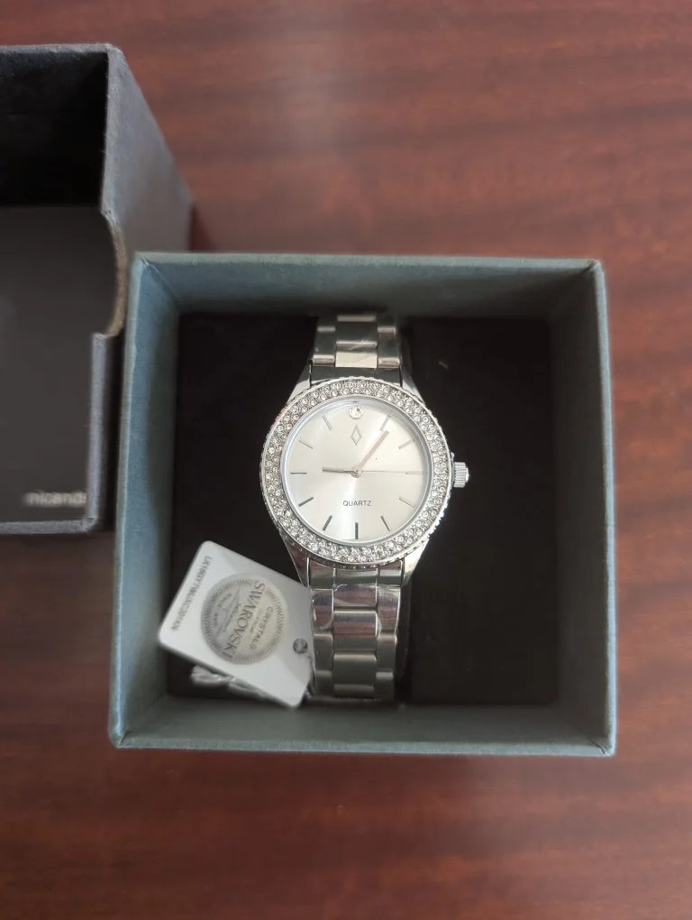 Nic and Syd Swarovski Crystal Watch thumbnail