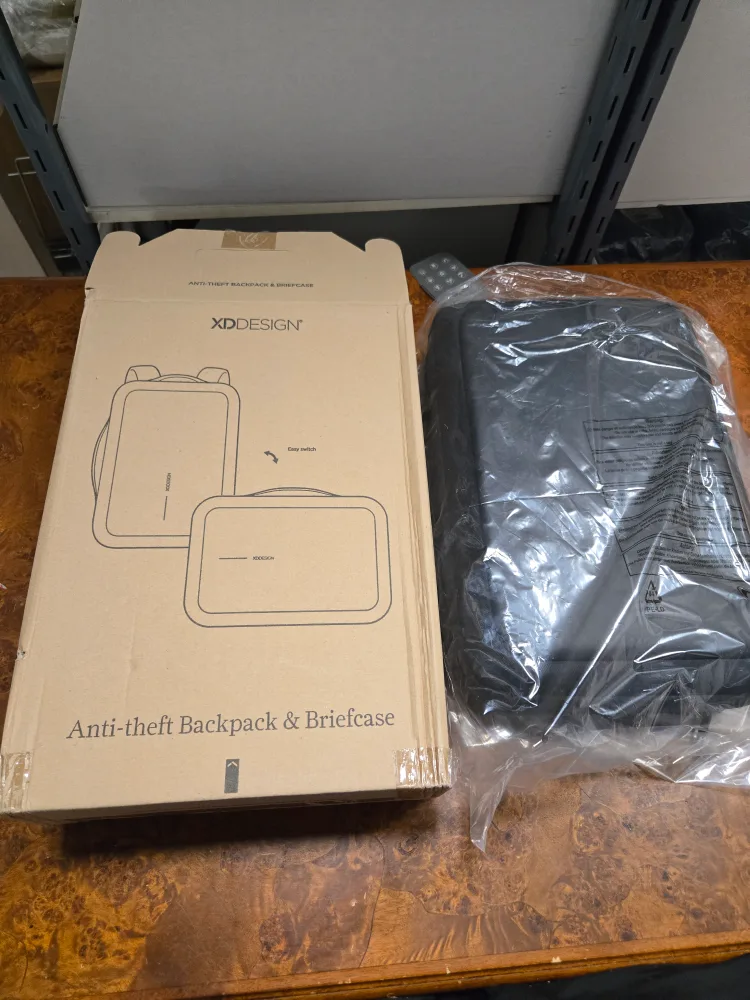 XD Design Anti-Theft Backpack & Briefcase - New in Box! thumbnail