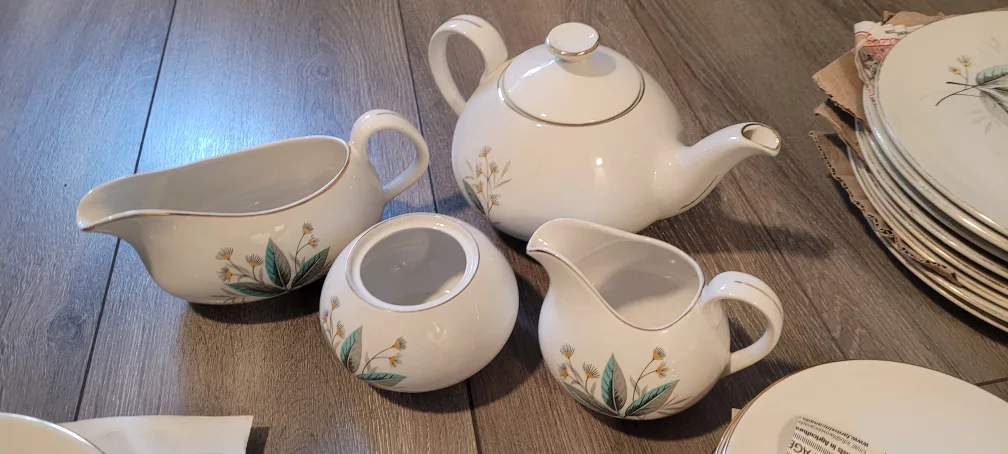 Vintage Swinnertons Straffordsmire China set 55pcs image indicator(2)