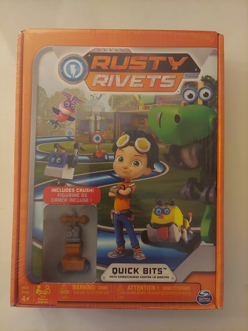 Rusty Rivets Quick Bits Board Game