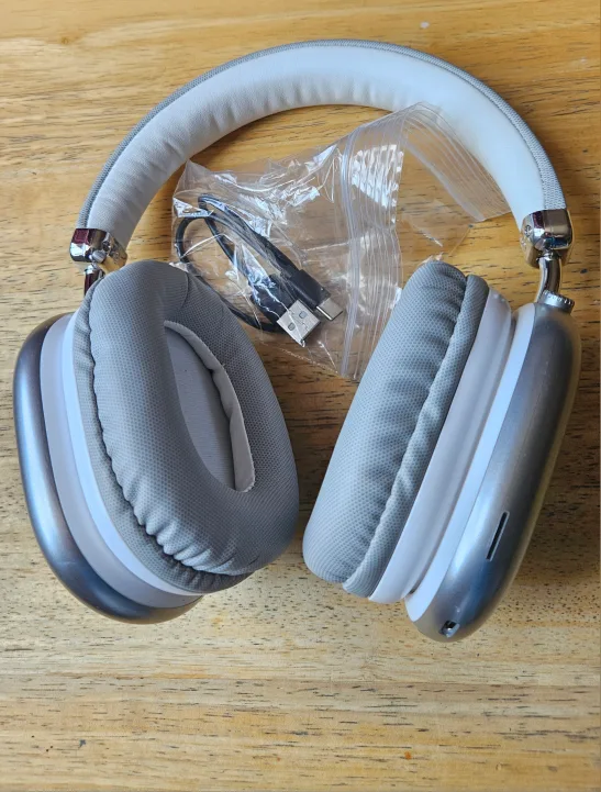 LN)Hoco Max Wireless Bluetooth Headphones Silver thumbnail