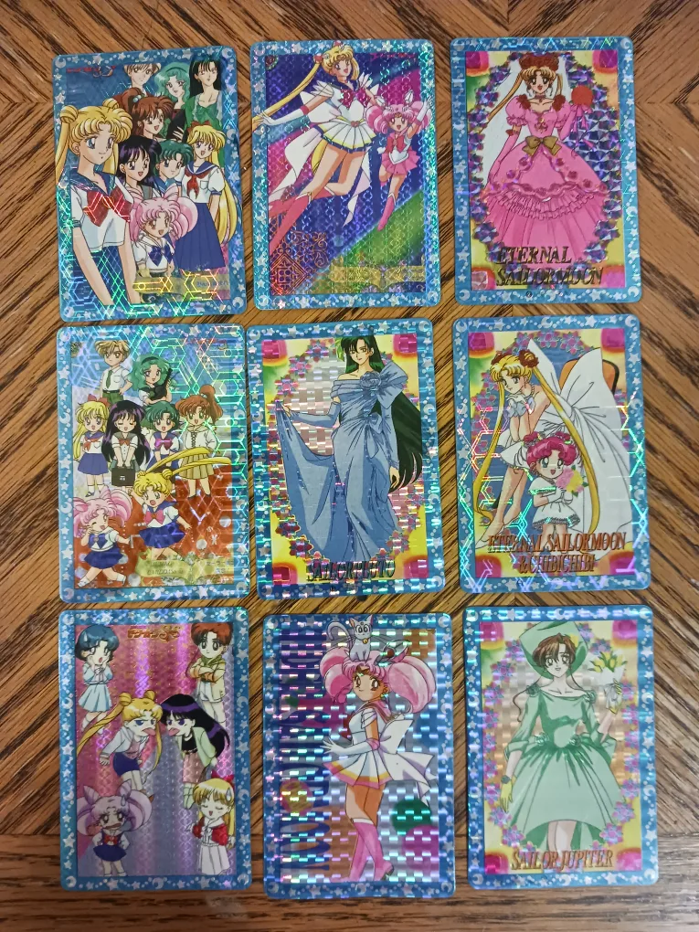 Sailor Moon Trading Cards - Set of 18 thumbnail