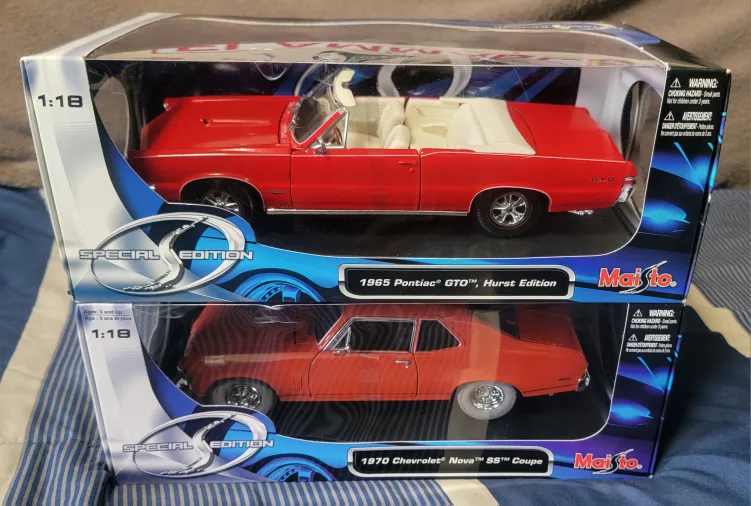 2 Brand New Cars 1965 Pontiac GTO & 1970 Chevrolet Nova thumbnail