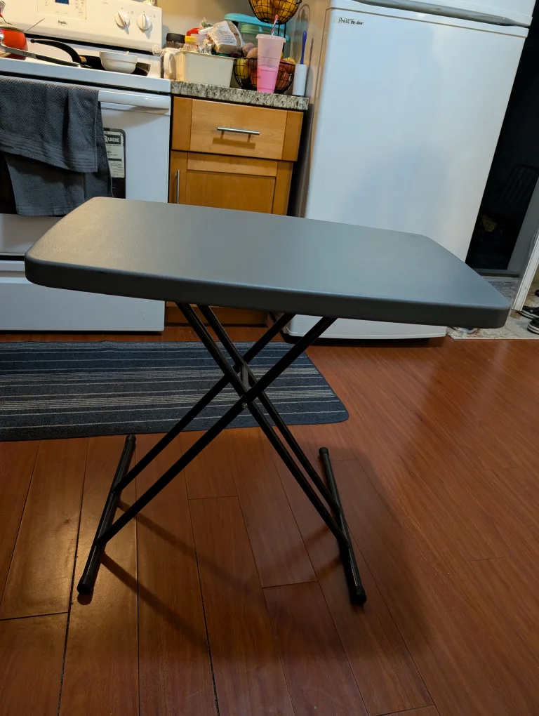 Adjustable Folding Table - Grey thumbnail