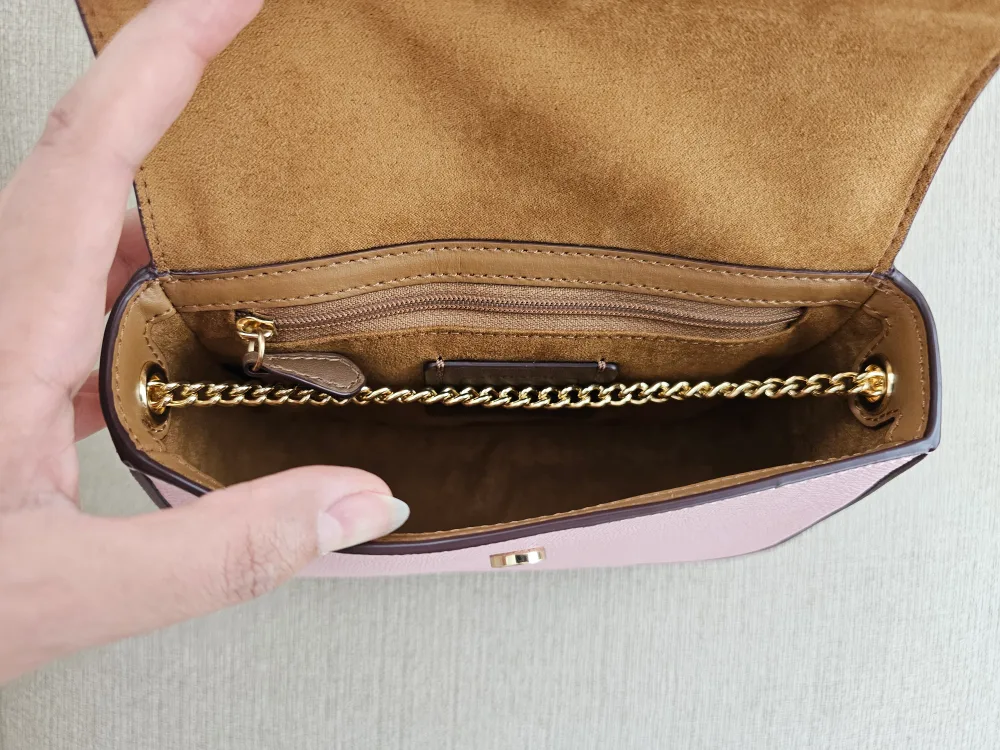 Authentic Coach Gemma Chain Crossbody - Pink image indicator(3)