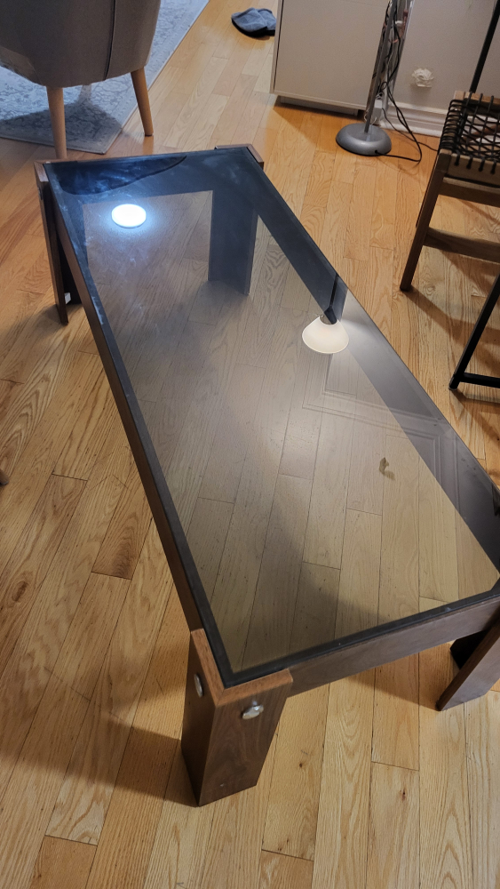 Glass Top Coffee Table - photo 2
