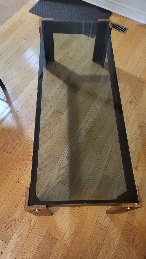Glass Top Coffee Table - photo 3