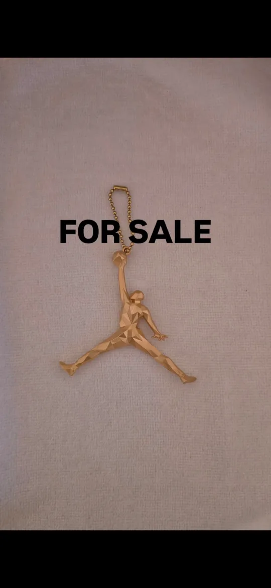 Air Jordan Gold 3D Jumpman Hang Tag thumbnail
