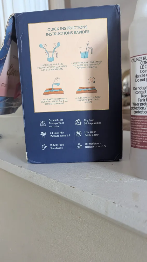 2 Epoartist Crystal Clear Epoxy Resin Kit 🇨🇦 image indicator(8)