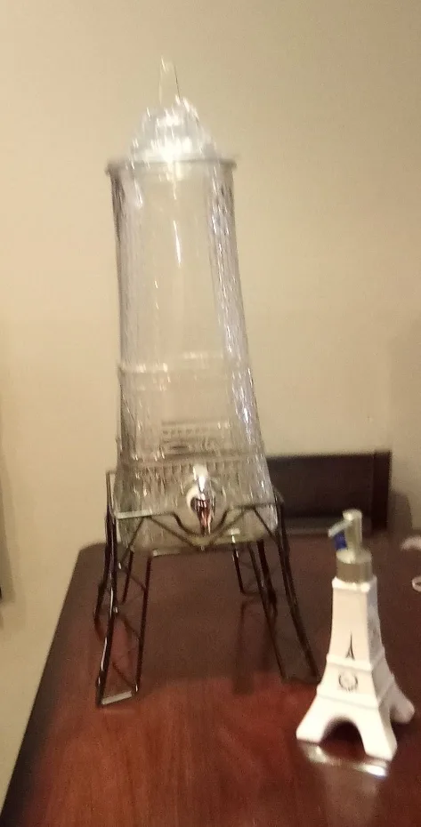 Eiffel Tower Drink Dispenser & Soap Dispenser Set thumbnail