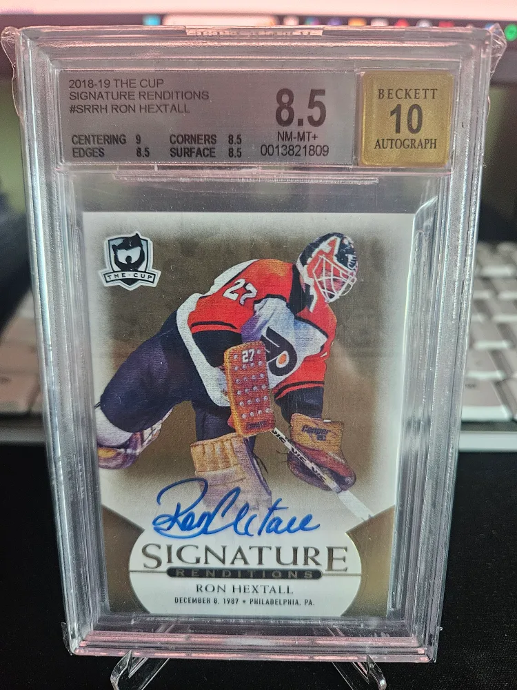 Ron Hextall Autographed Hockey Card - The Cup 2018-19 thumbnail