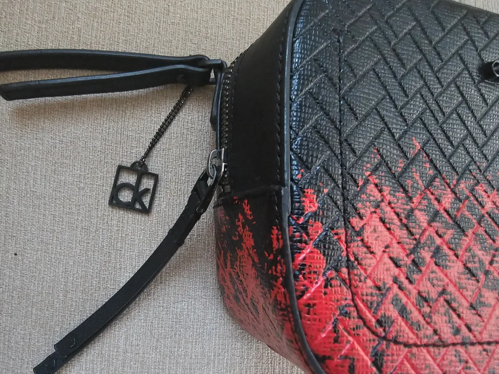 Calvin Klein Black & Red Crossbody Bag image indicator(5)