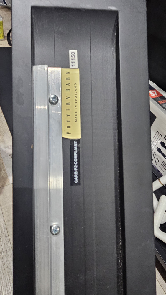 Pottery Barn Black Floating Shelf - photo 3