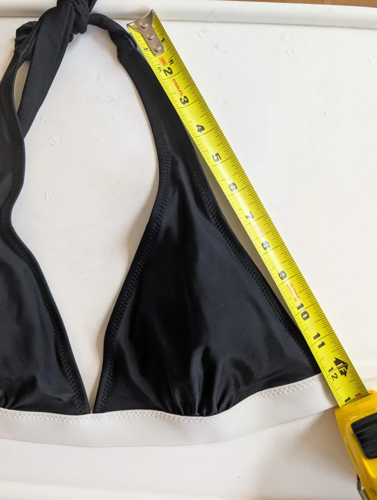 Joe Fresh Black & White Bikini Top🤍🖤 image indicator(5)