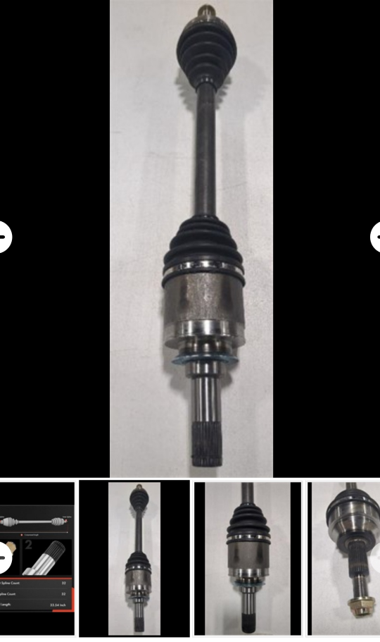 CV Axle Shaft - 32 Spline, 33.54 Inch - photo 4