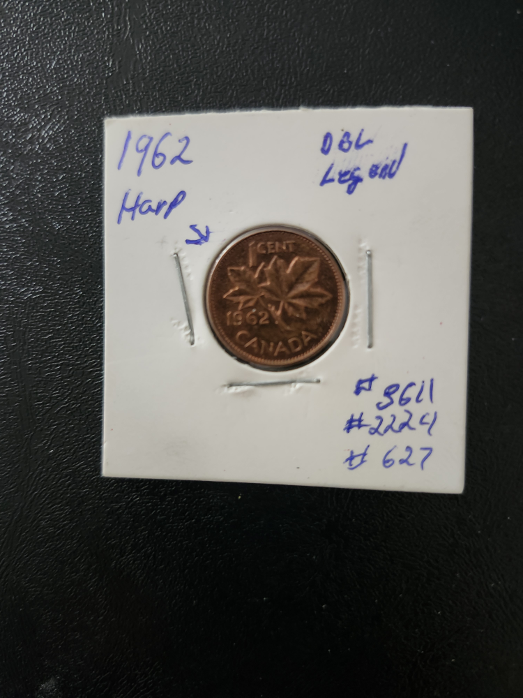 1962 Canadian Penny