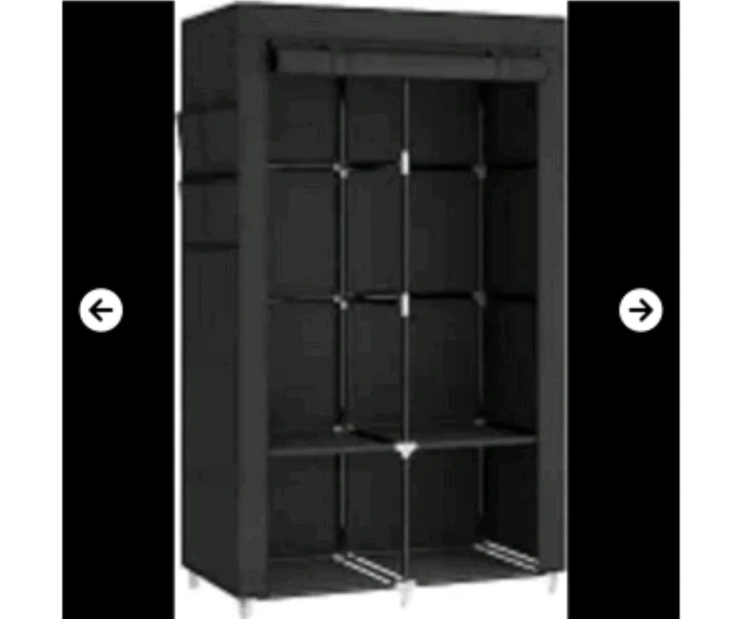 Black Wardrobe Closet thumbnail