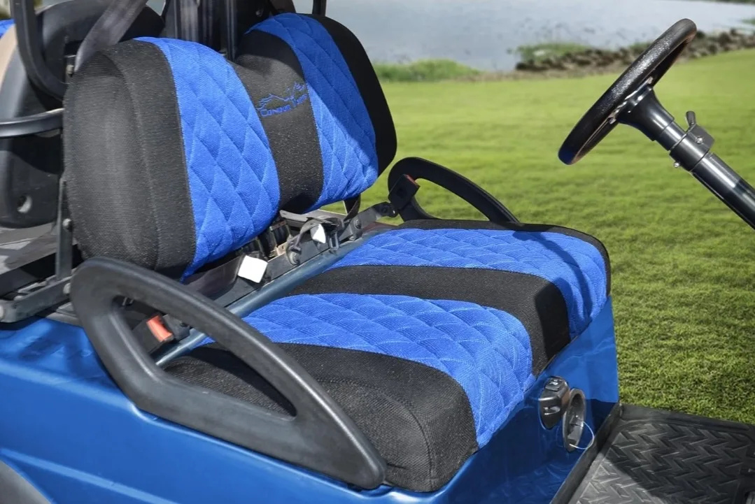 Golf Cart Seat Covers | Fits Club Car Precedent, DS, Yamaha image indicator(7)