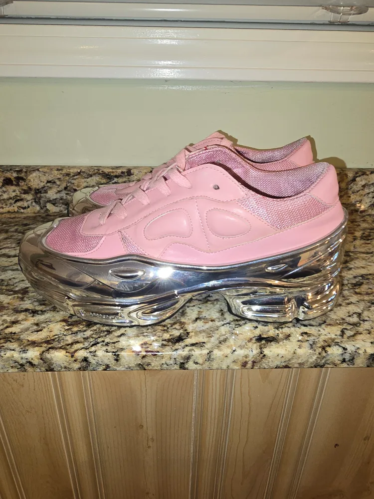 Raf Simons Cylon-21 Sneakers - Pink/Silver thumbnail