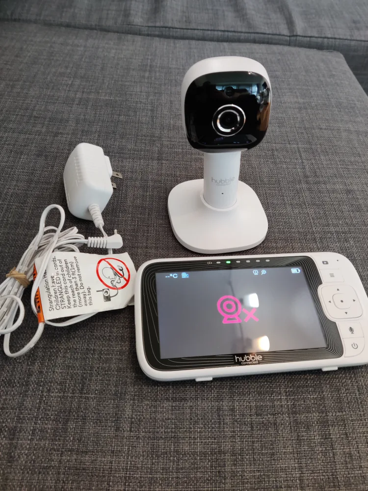 Hubble Connected - Nursery Pal Cloud - 5 in. Wi-Fi Baby Camera image indicator(2)