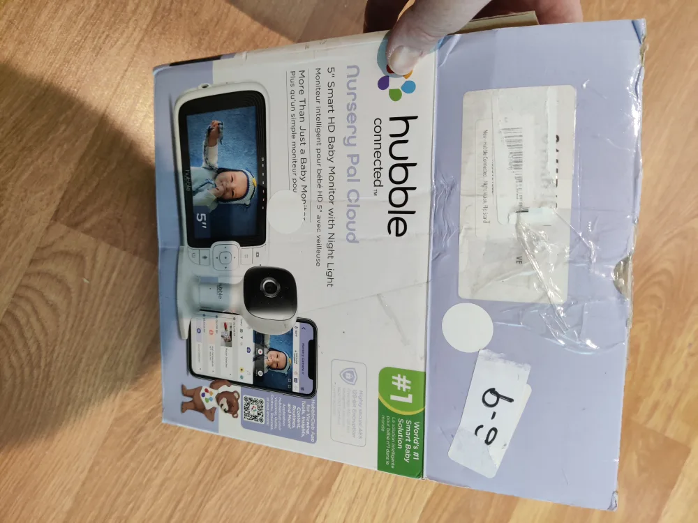 Hubble Connected - Nursery Pal Cloud - 5 in. Wi-Fi Baby Camera image indicator(3)