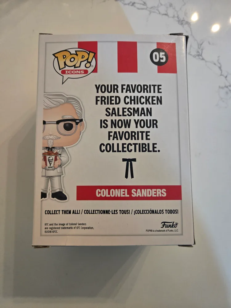 Funko Pop! Icons: KFC Colonel Sanders #05 image indicator(5)