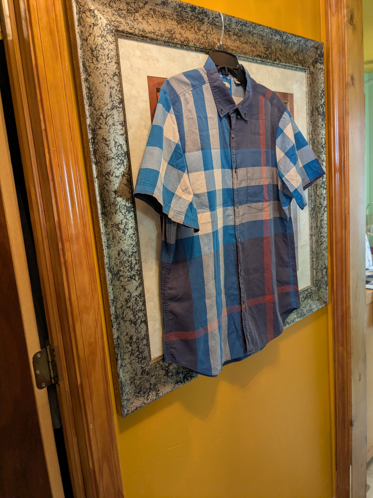 Burberry Stylish Men's Mixed Plaid Button-Up - photo 3