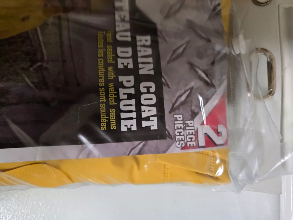 Storm Fighter Yellow Rain Coat - Size M (New) image indicator(5)