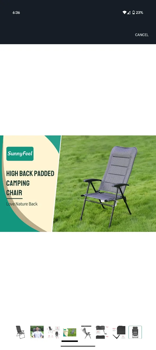 SunnyFeel Reclining Folding Patio Lounge Chair for Adults image indicator(4)