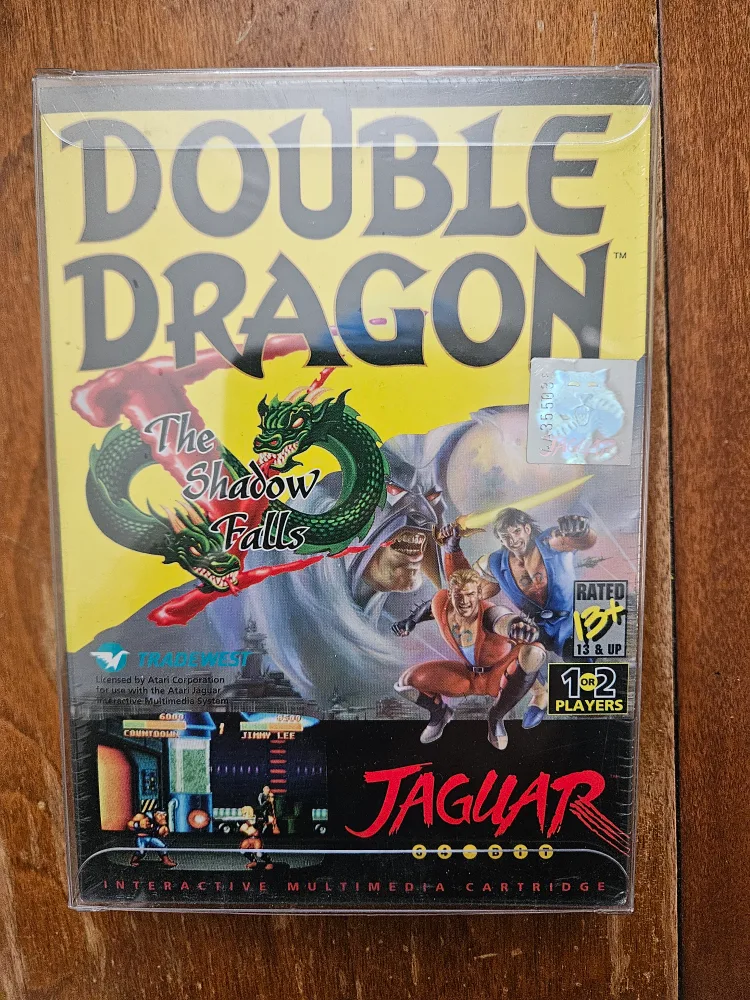 New/SEALED Double Dragon Viedo Game for Atari Jaguar thumbnail