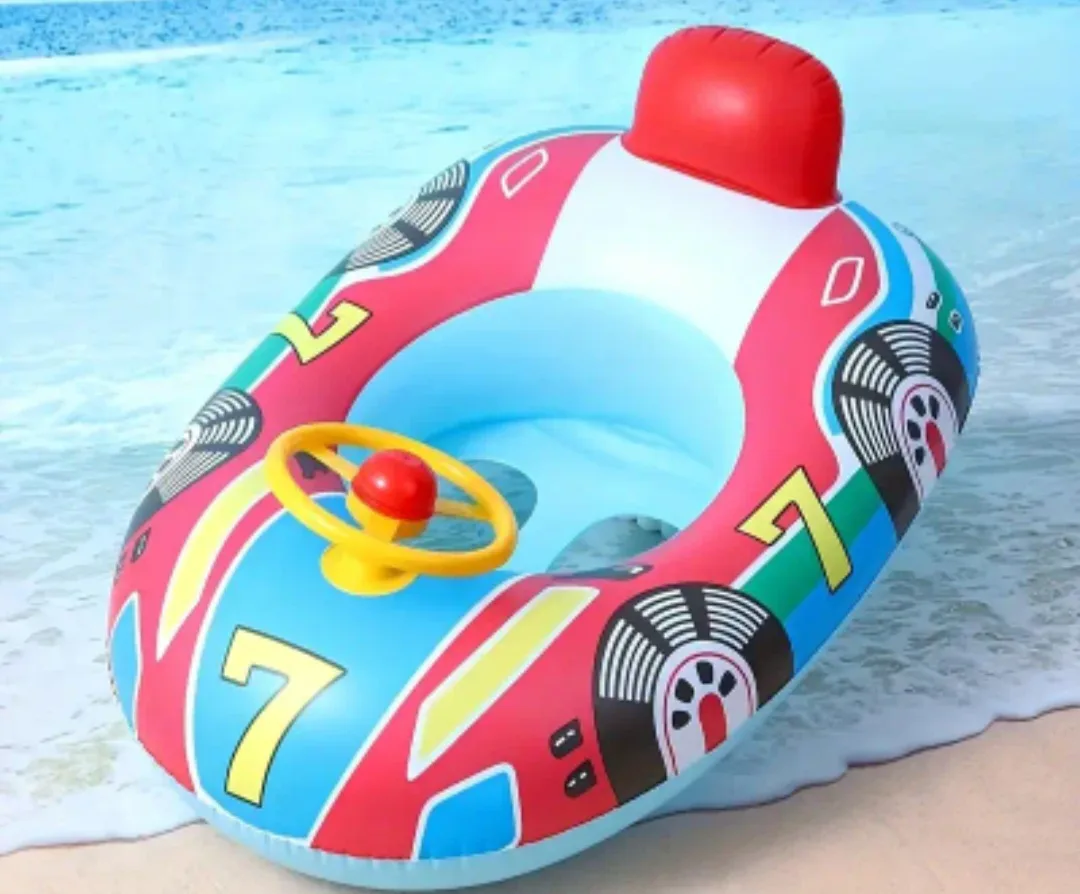Inflatable Baby Swimming Float Car Seat thumbnail