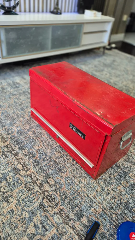 Sears Craftsman Red Metal Toolbox image indicator(10)