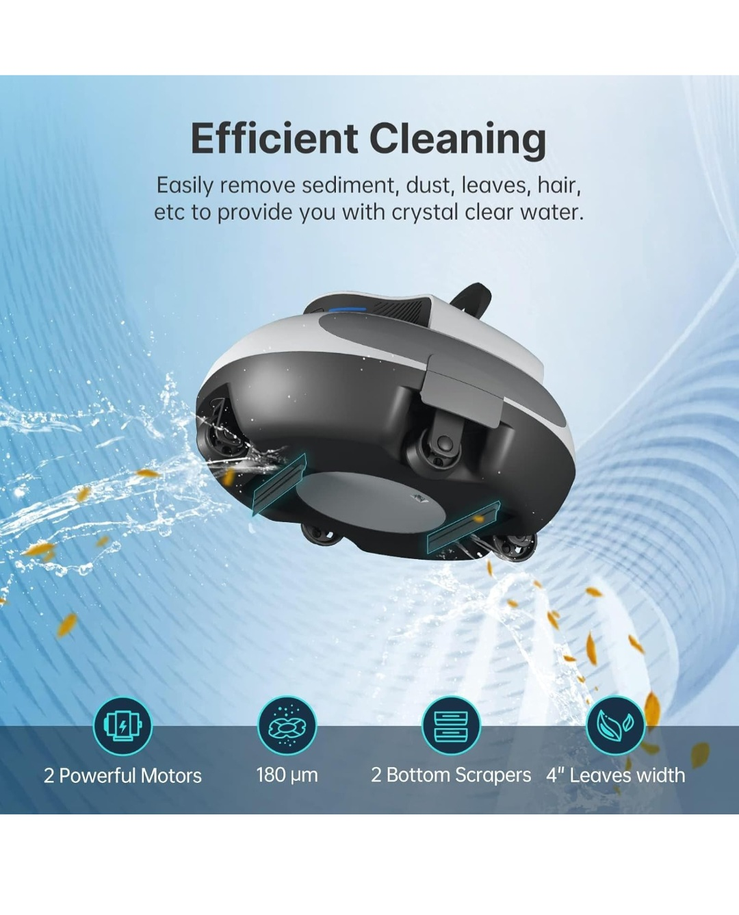 Poolpure Cordless Automatic Pool Cleaner - photo 3