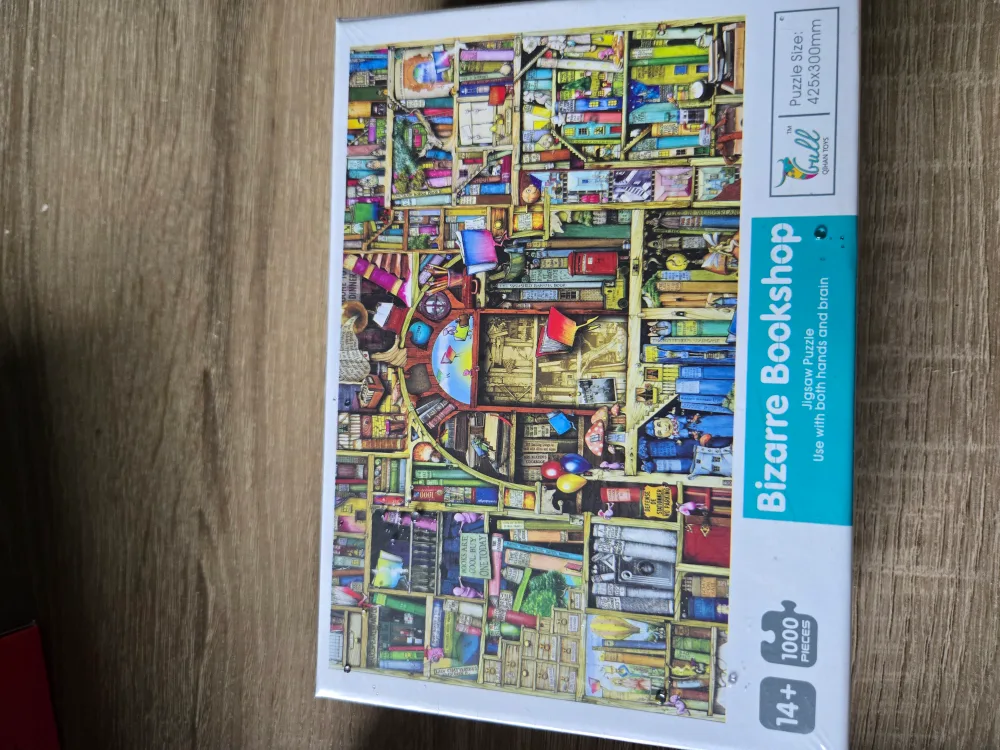 NEW Bizarre Bookshop Jigsaw Puzzle - 1000 Pieces thumbnail