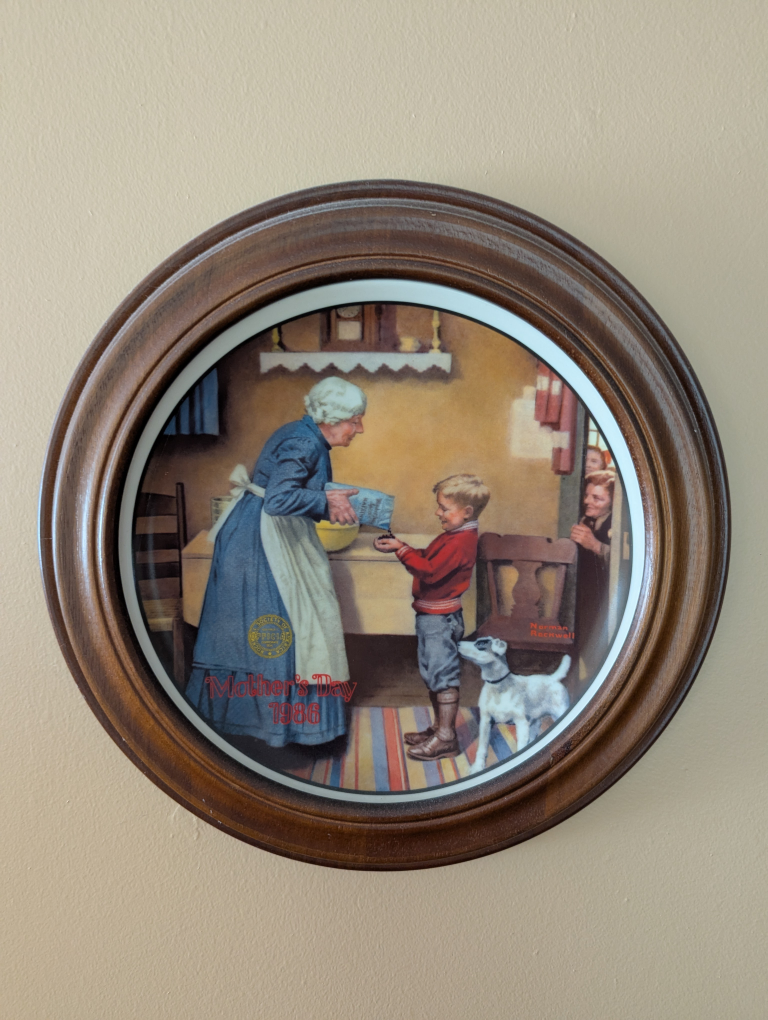 Norman Rockwell Collector Plates (2) - photo 3