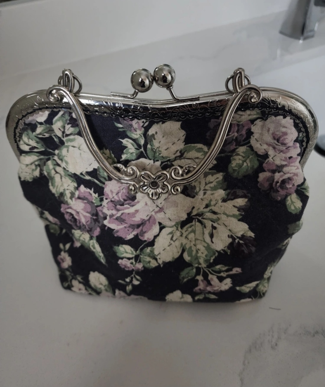 Floral Kisslock Frame Bag - photo 3