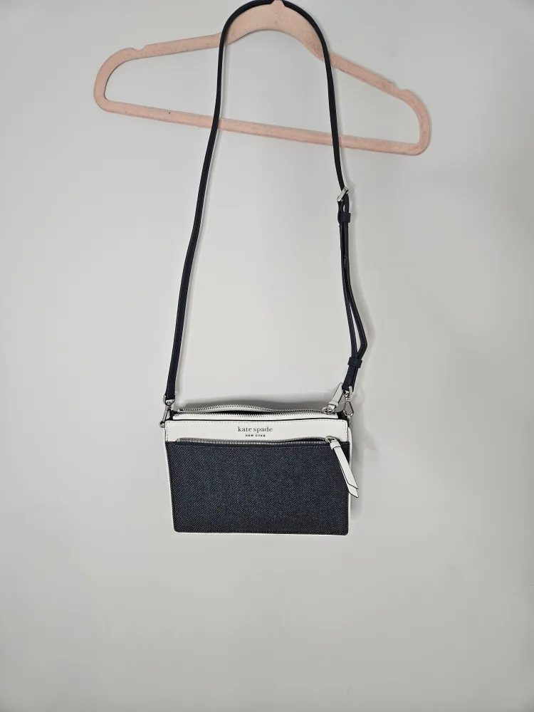 Kate Spade Denim & Leather Crossbody thumbnail