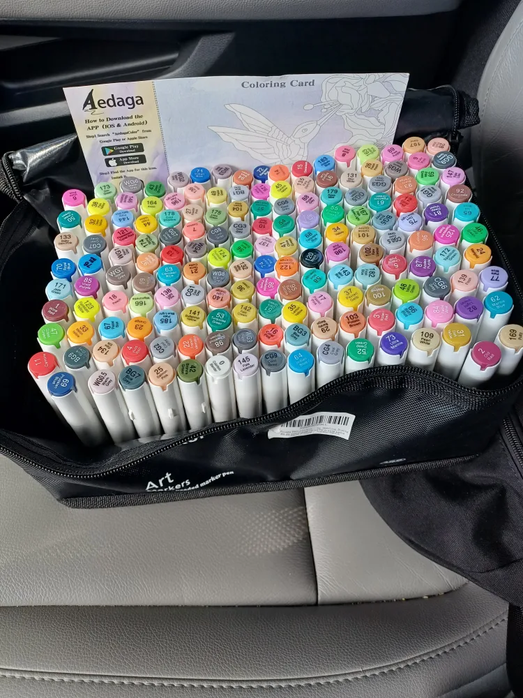 Chen Rui Art Markers - 168 Colours image indicator(10)