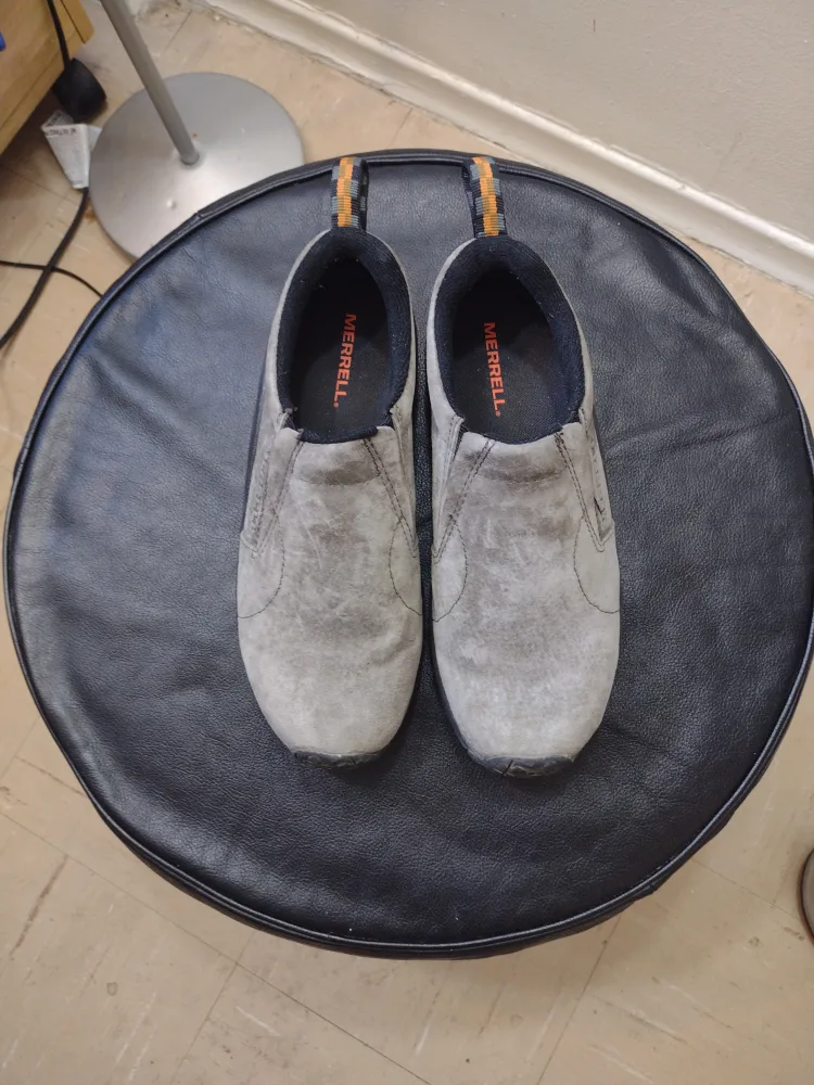 Merrell Suede Leather Slip-On Shoes thumbnail