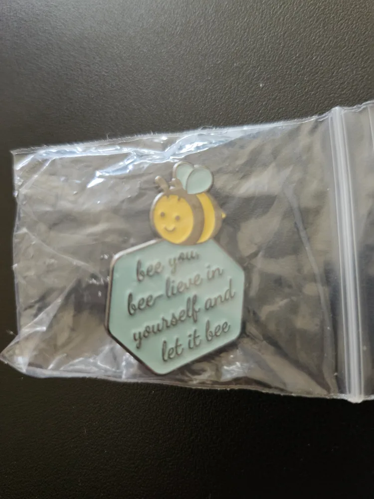 Bee Enamel Pin - New in Package thumbnail