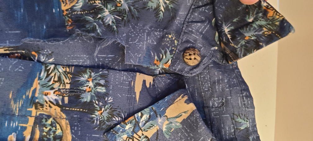 Blue Hawaiian shirt - XL - photo 4
