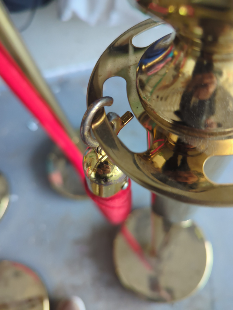 Gold Stanchions with Red Ropes - photo 3