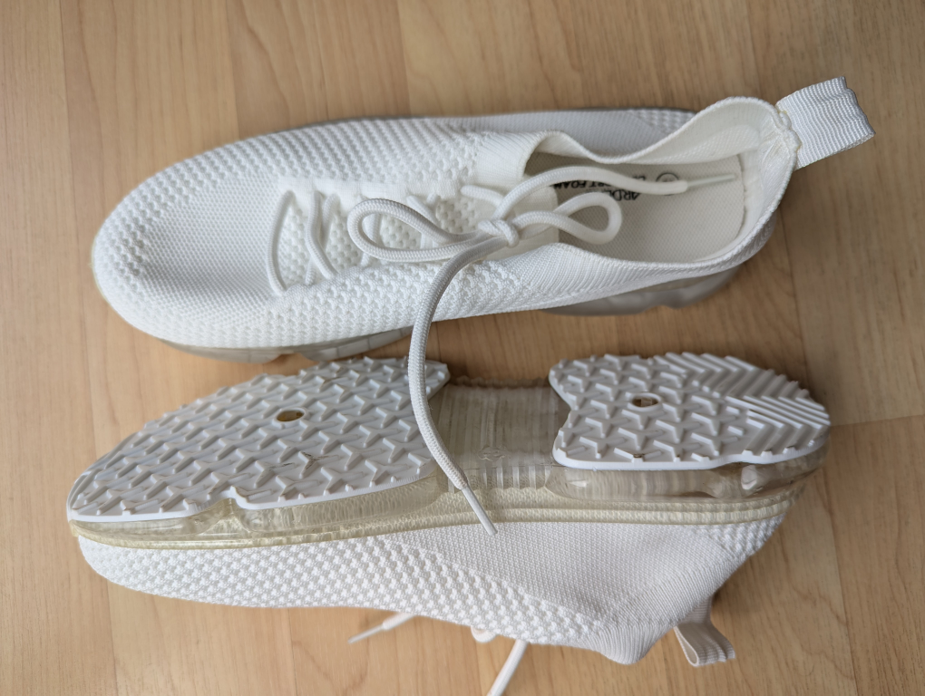 New Ardene White stretchable Sneakers - photo 2