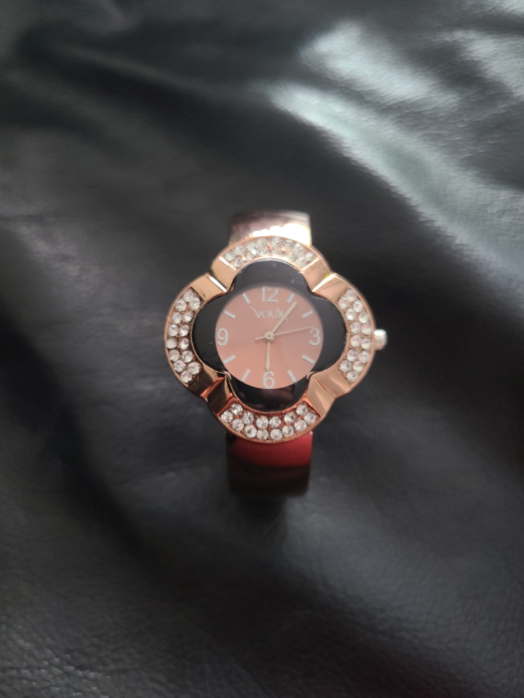 Voux Rose Gold Cuff Watch