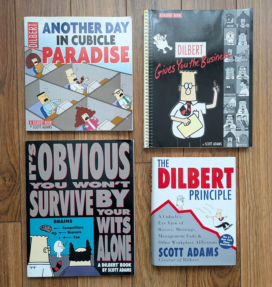 Collection of Dilbert Comics - GOOD CONDITION thumbnail