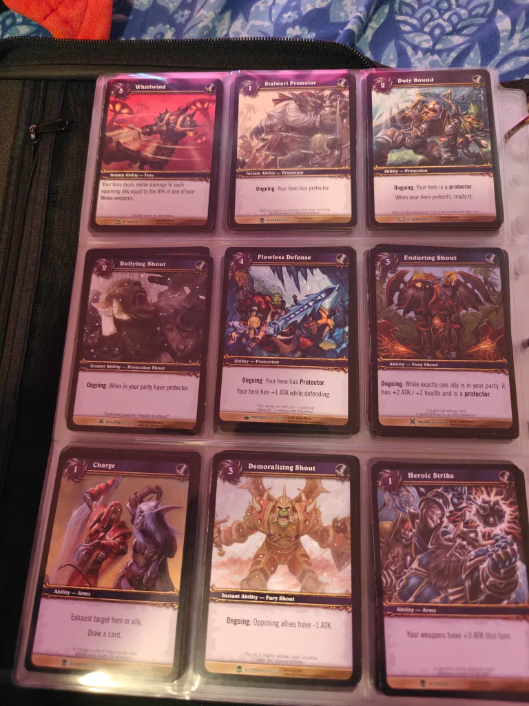 World of Warcraft (Warrior) TCG Cards image indicator(4)