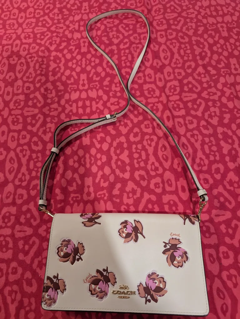 Coach Floral Embossed Crossbody Bag thumbnail